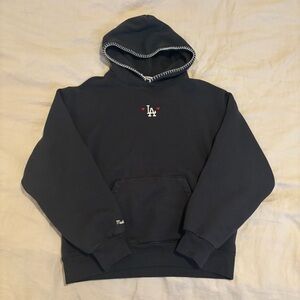 Madhappy Black Hoodie with LA Logo